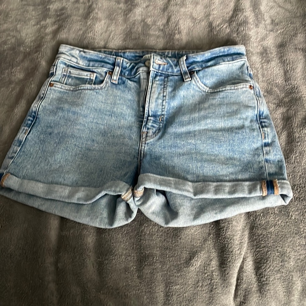 Light Wash OG Short High Waisted Old Navy Denim Shorts
